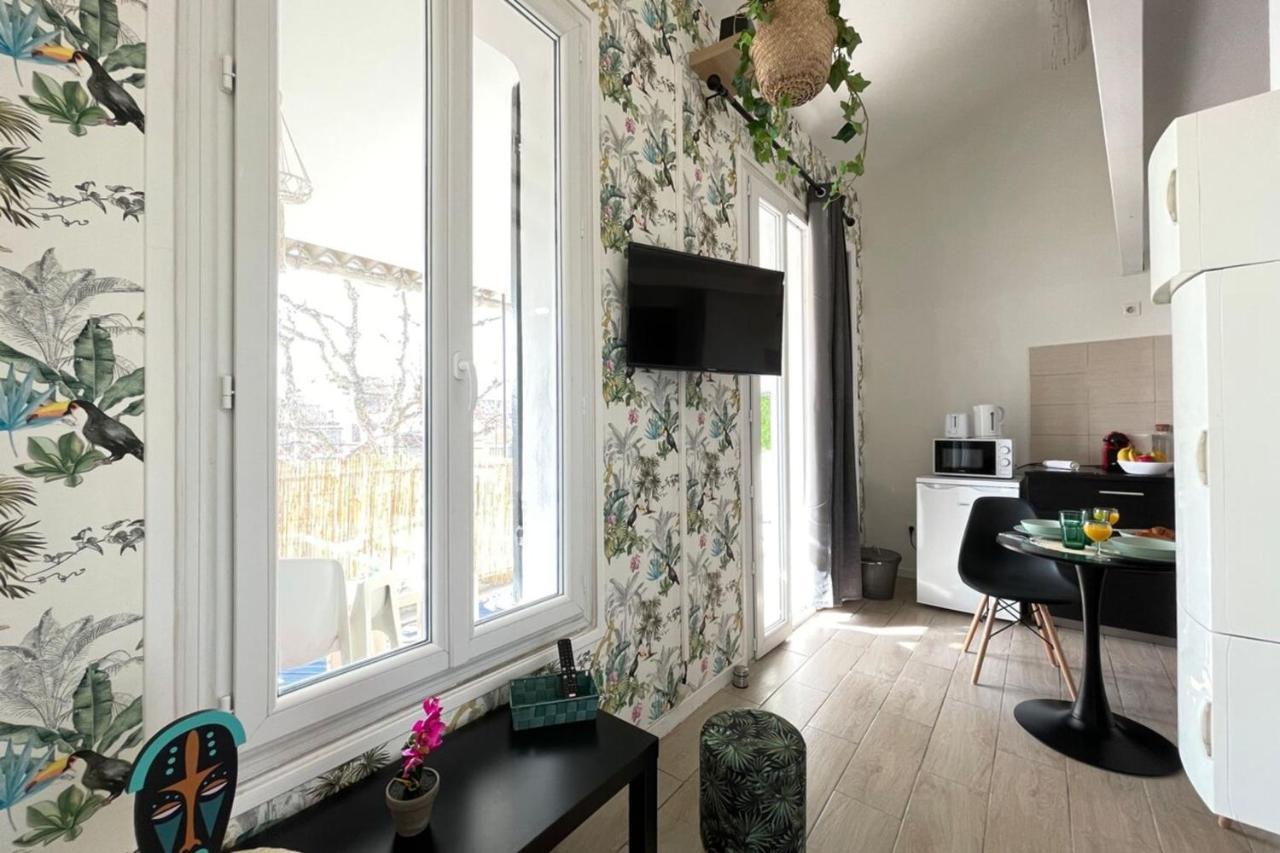 Le Jungle By Anderslocationterrassewifi-Netflix Apartment Marseille Luaran gambar