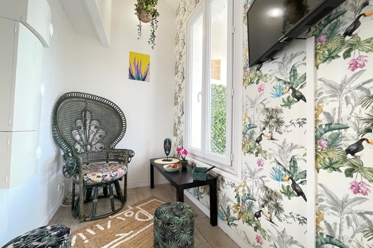 Le Jungle By Anderslocationterrassewifi-Netflix Apartment Marseille Luaran gambar