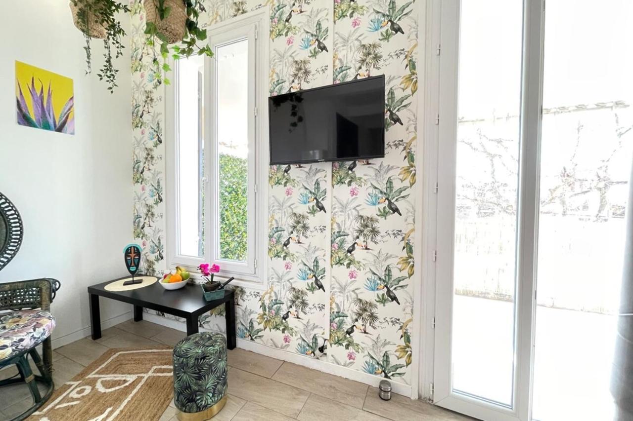 Le Jungle By Anderslocationterrassewifi-Netflix Apartment Marseille Luaran gambar