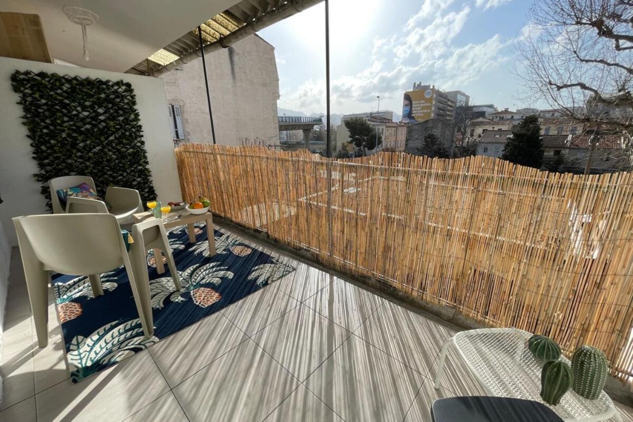 Le Jungle By Anderslocationterrassewifi-Netflix Apartment Marseille Luaran gambar