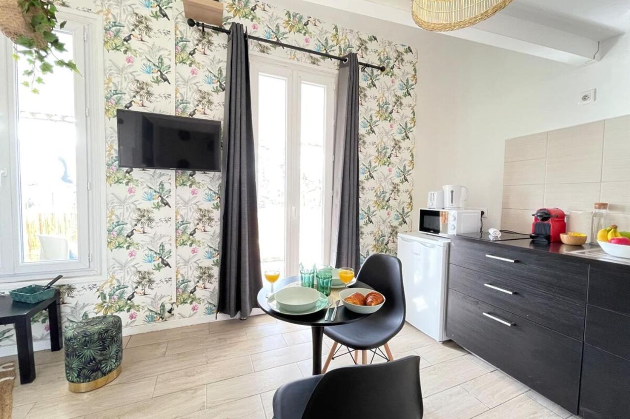 Le Jungle By Anderslocationterrassewifi-Netflix Apartment Marseille Luaran gambar